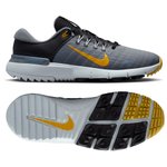 Nike Nike Free Golf Black Infinite Gold Cool Grey 