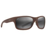 Maui Jim Sonnenbrille Ano Nui Matte Brown Neutral Grey Mineral Superthin Präsentation