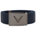 Callaway Golf Gürtel V-Logo Web Belt Peacoat Präsentation
