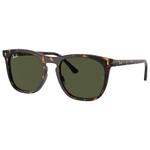 Ray Ban Sonnenbrille RB2210 Polished Havana Green G-15 Präsentation