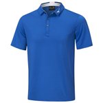 Mizuno Polohemde Crested Polo Shirt Blue Präsentation