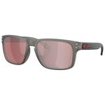 Oakley Sonnenbrille Holbrook Matte Grey Smoke Prizm Snow Black Präsentation