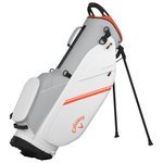 Callaway Golf Standbag (Komplettsatz) Chase Stand White Silver Orange Präsentation