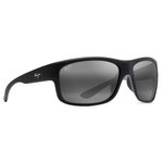 Maui Jim Sonnenbrille Southern Cross Soft Black with Sea Blue and Grey Neutral Grey Präsentation