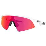 Oakley Sonnenbrille Resistor Sweep Polished White Prizm Field Präsentation