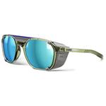 Julbo Sonnenbrille Slack Cover Translucide Brillant Vert Army Gris Spectron Hd 4 Polarized Präsentation