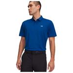 Under Armour Polohemde T2G Pique Varsity Blue White Präsentation