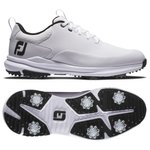 Footjoy Chaussures avec spikes Tour Rival White Black Présentation