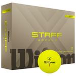Wilson Balles neuves Staff Model X Yellow Présentation