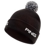 Ping Bonnet Cresting Knit Hat Black Présentation