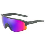 Bollé Sonnenbrille Lightshifter XL Titanium Matte Volt Ultraviolet Präsentation