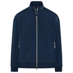 Original Penguin Veste Midweigh Full Zip Mix Media Thermal Black Iris Présentation