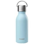 Qwetch Trinkflasche Active 350 ml Matt Pastel Bleu Präsentation