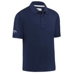 Callaway Golf Polo Uk Youth Microhex Solid Polo Peacoat Présentation