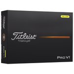 Titleist Neue Golfbälle Pro V1 Yellow Präsentation