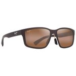 Maui Jim Sonnenbrille Walewaha Asian Fit Metal Matte Brown Hcl Bronze Mineral Superthin Präsentation