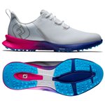 Footjoy Schuhe ohne Spikes Fuel Sport White Pink Blue Präsentation