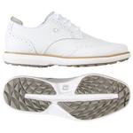 Footjoy Schuhe ohne Spikes Women's Traditions Spikeless All White Präsentation