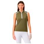 Daily Sports Polohemde Trophy Sleeveless Half Zip Sage Präsentation