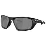 Oakley Sonnenbrille Lateralis Matte Black Prizm Black Polarized Präsentation