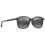 Maui Jim Sonnenbrille Makuahine Asian Fit Gris Foncé Mat Neutral Grey Minéral Superthin Präsentation