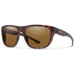 Smith Sonnenbrille Barra S Matte Tortoise Chromapop Glass Polarized Brown Präsentation