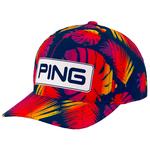 Ping Cap Tour Snapback Limited Edition Electric Sunset Navy Präsentation