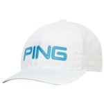 Ping Casquettes Classic Lite Cap 214 White Light Blue Présentation