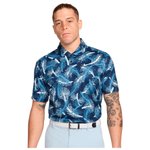 Nike Polohemde Dri Fit Tour Polo Pine Print Aegean Storm White Präsentation