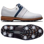 Footjoy Schuhe mit Spikes Premiere Series Packard LX White Navy White Präsentation