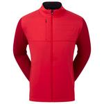 Footjoy Veste Hybrid Jacket Tonal Red Présentation