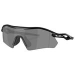 Oakley Sonnenbrille Radar Plate Matte Black Prizm Black Polarized Präsentation