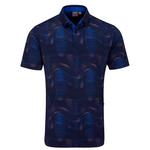 Ping Polohemde Optic Groove Navy Multi Präsentation