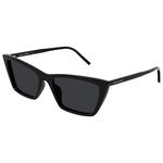 Saint Laurent Sonnenbrille SL 737 Mica Thin 001 Black Präsentation