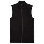 Puma Golf Jacke Cloudspun Fleece Hybrid Vest Black Präsentation