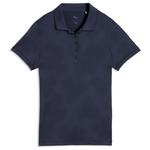 Puma Golf Polo W's Floral Lace Jacquard SS Deep Navy Présentation