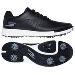 Skechers Schuhe mit Spikes Go Golf Tempo Black White Präsentation