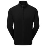 Footjoy Jacke Drirelease Full Zip Lined Sweater Black Präsentation