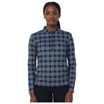 Daily Sports Polohemde Checked Ls Polo Shirt Navy Präsentation