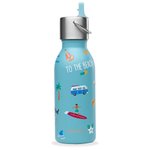 Qwetch Trinkflasche Kids 350 ml Sport Active Honolulu Acier Präsentation