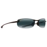 Maui Jim Sonnenbrille Makaha Reader 2,0 Noir Brillant Gris Neutre MauiBrilliant Präsentation