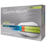 Taylormade Balles neuves Tour Response Stripe Neon Multi Présentation