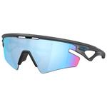 Oakley Sonnenbrille Sphaera Slash Matte Carbon Prizm Deep Water Polarized Präsentation