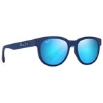 Maui Jim Sonnenbrille Maoli Bleu foncé mat Bleu Hawaï MauiPure Präsentation