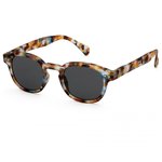 Izipizi Sonnenbrille Sun #C Blue Tortoise Soft Grey Präsentation