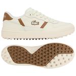 Lacoste Schuhe ohne Spikes T-Clip Golf Off White Brown Präsentation