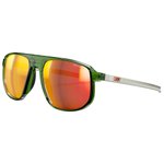 Julbo Sonnenbrille Ward Translucide Brillant Vert Gris Spectron 3 Präsentation