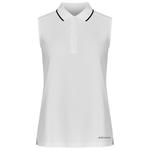 Rohnisch Polohemde Miriam Sleeveless White Präsentation