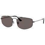 Ray Ban Sonnenbrille RB3845 Explorer V Polished Black Dark Grey Präsentation