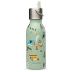 Qwetch Trinkflasche Kids 350 ml Sport Active Yosemite Tilleul Präsentation